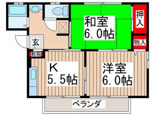 ストークハイムＢの物件間取画像